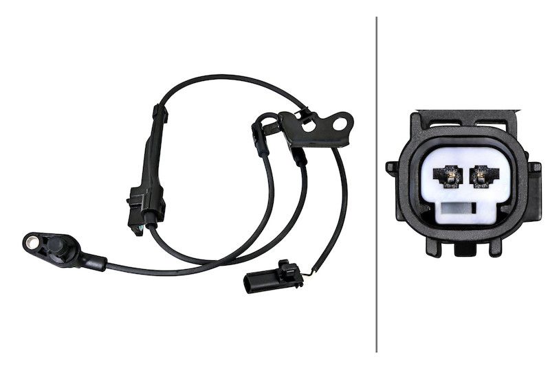 Hella 230048931 ABS Wheel Speed Sensor - Front Right