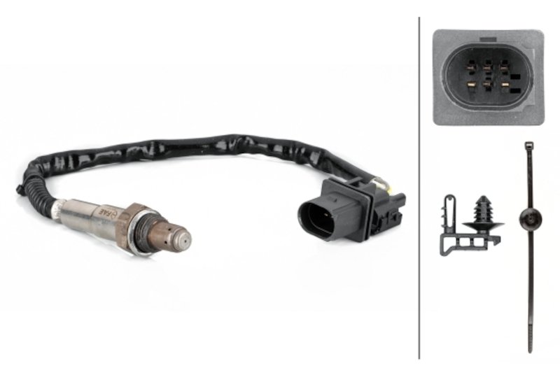 Hella 358103141 Oxygen Sensor - Front or Front Right
