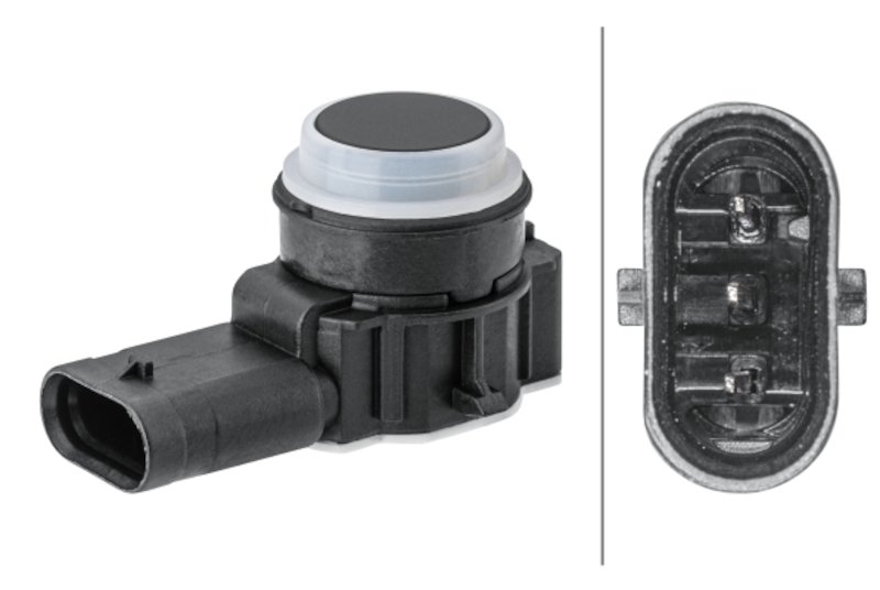 Hella 358141791 Parking Aid Sensor - Rear or Rear Outer