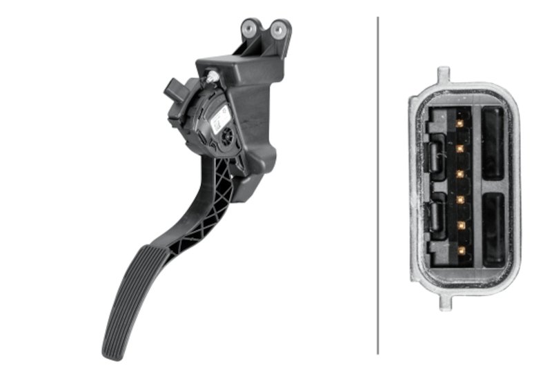 Hella 933966671 Accelerator Pedal Sensor