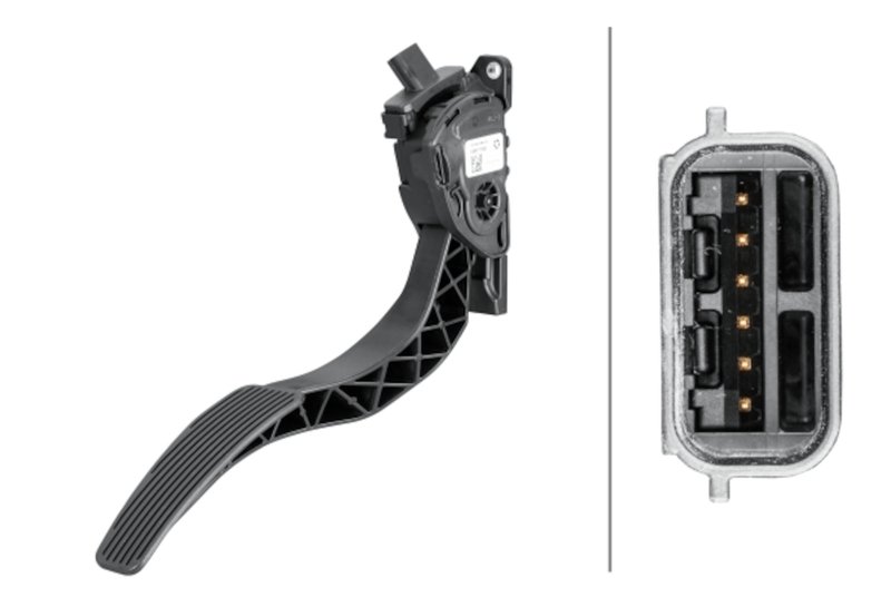 Hella 933966681 Accelerator Pedal Sensor