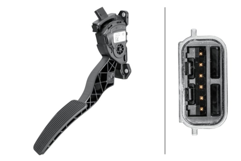 Hella 933966711 Accelerator Pedal Sensor