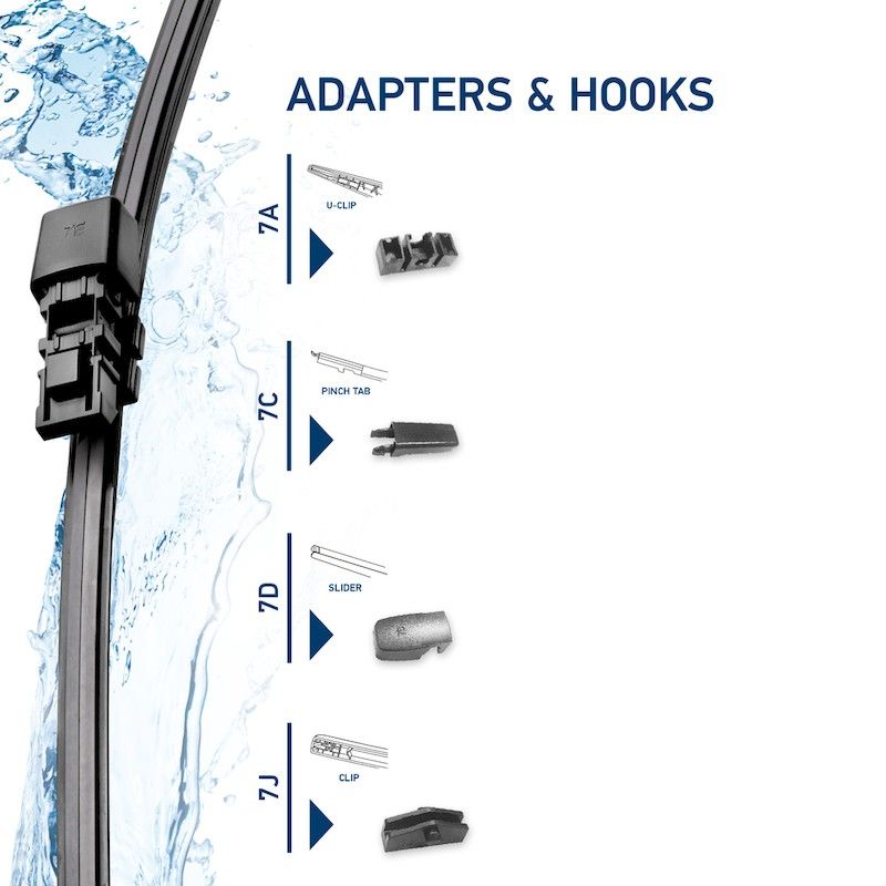 Hella 9XW358179151 Wiper Blade - Rear
