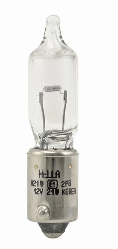 Hella H21W Brake Light Bulb - Front, Front Inner or Rear