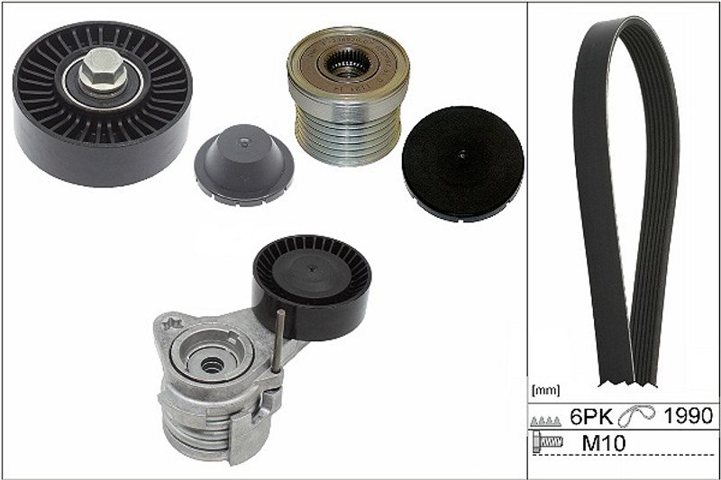 INA FB00432K Accessory Drive Belt Tensioner Kit