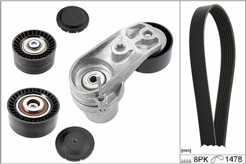 INA FB0211K Accessory Drive Belt Kit