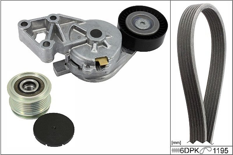 INA FB04652K Accessory Drive Belt Kit