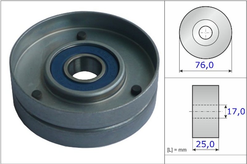 INA FT10751 Accessory Drive Belt Tensioner Pulley