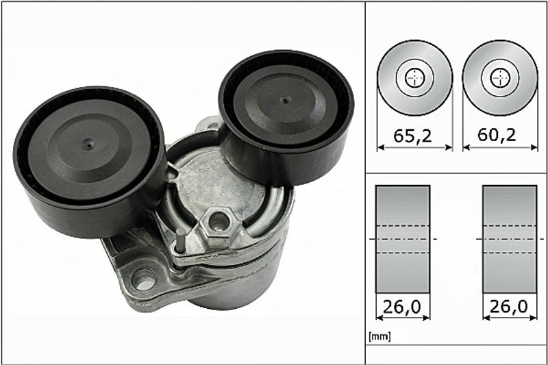 INA FT40505 Accessory Drive Belt Tensioner Assembly