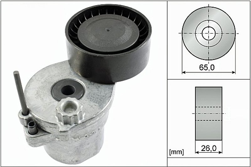 INA FT40570 Accessory Drive Belt Tensioner Assembly