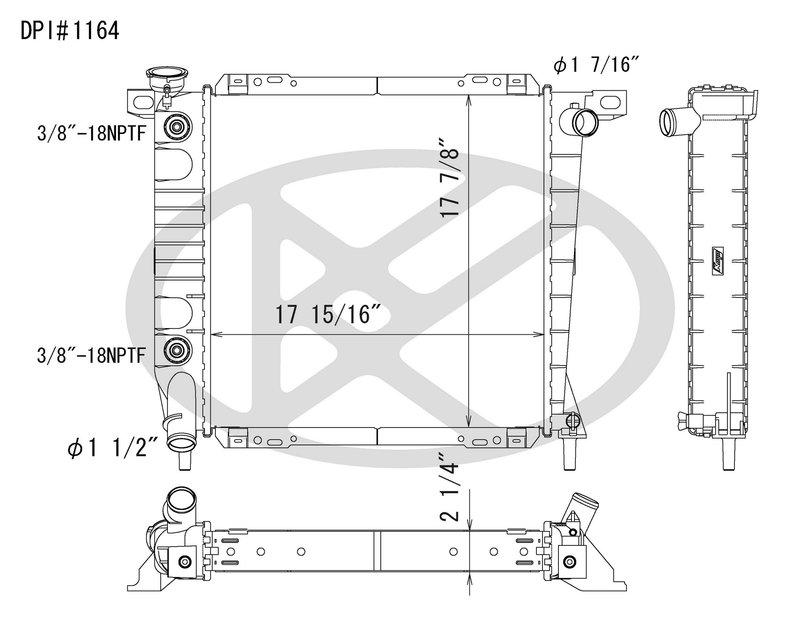 Koyorad A1164 Radiator