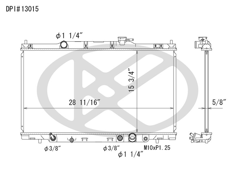 Koyorad A13015 Radiator