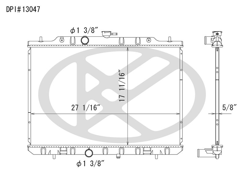 Koyorad A13047 Radiator