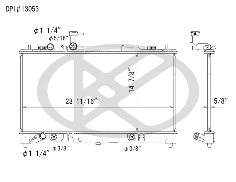 Koyorad A13053 Radiator