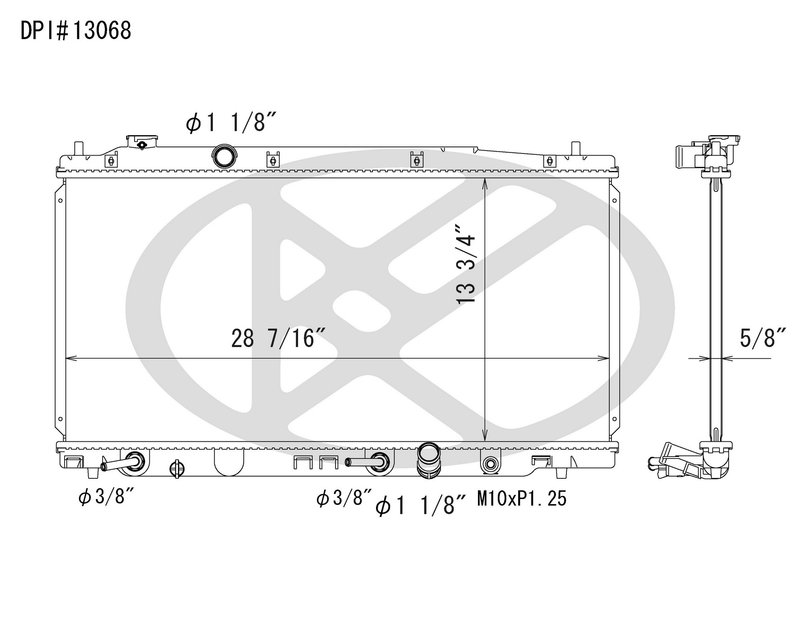 Koyorad A13068 Radiator