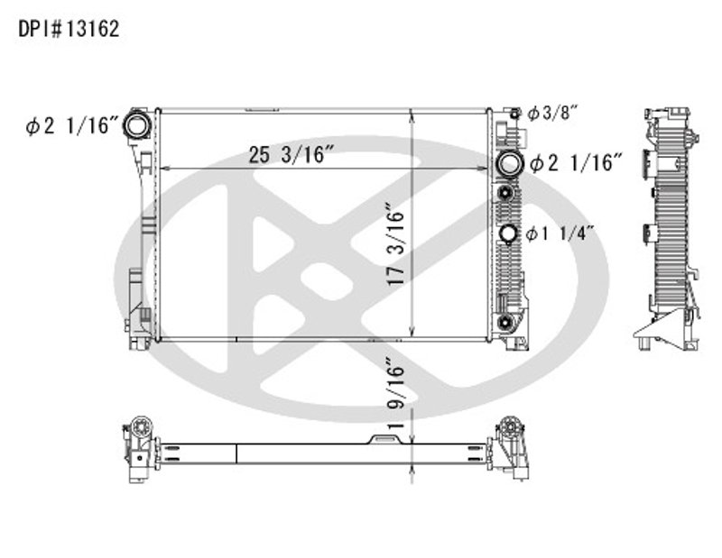 Koyorad A13162 Radiator