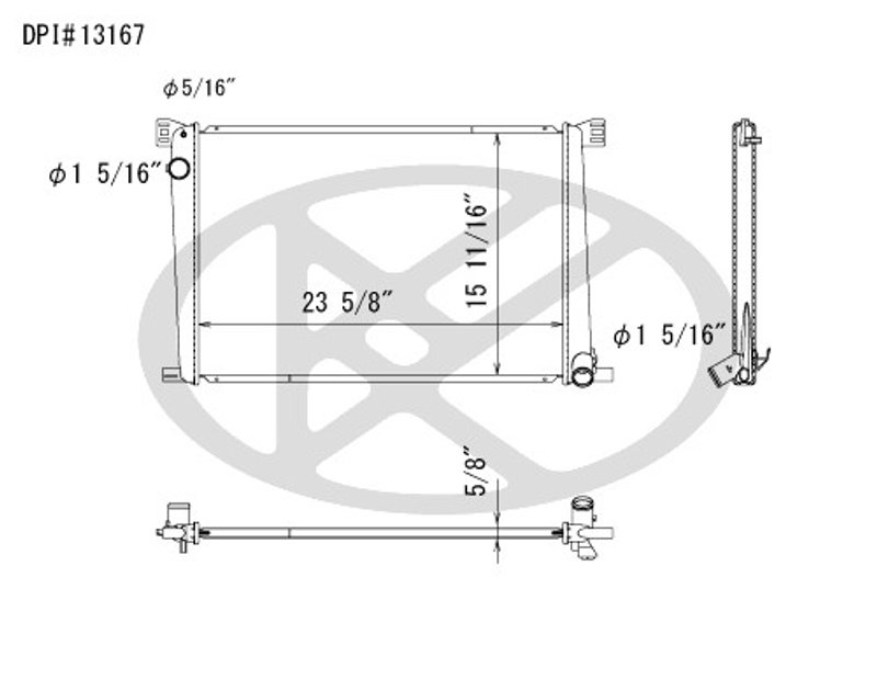 Koyorad A13167 Radiator