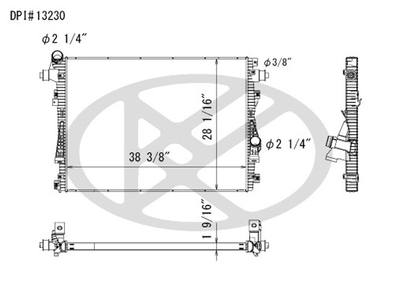 Koyorad A13230 Radiator