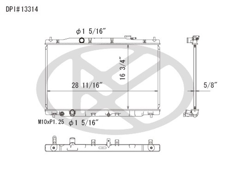 Koyorad A13314 Radiator