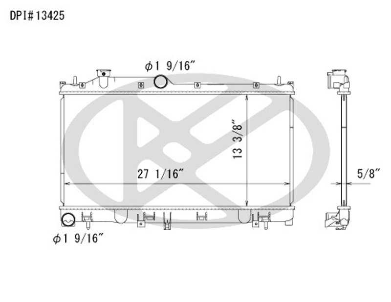 Koyorad A13425 Radiator
