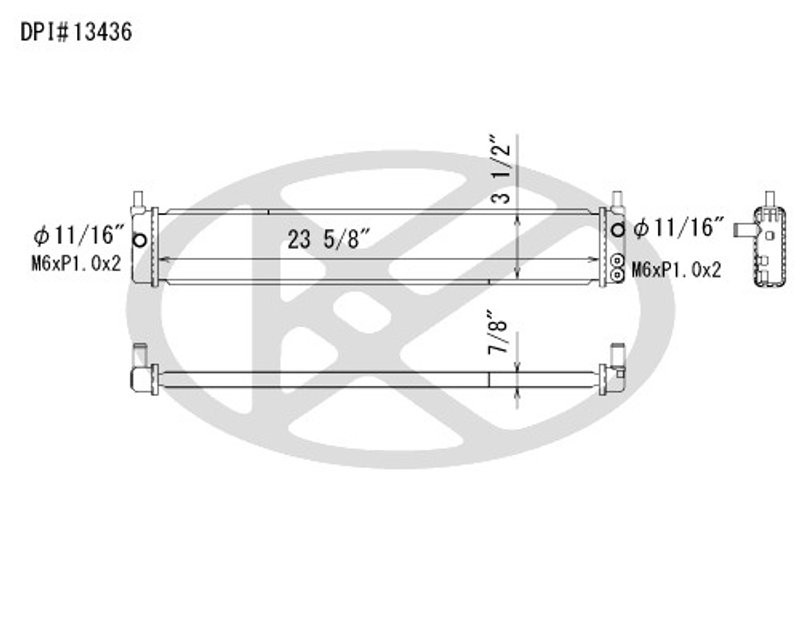 Koyorad A13436 Radiator