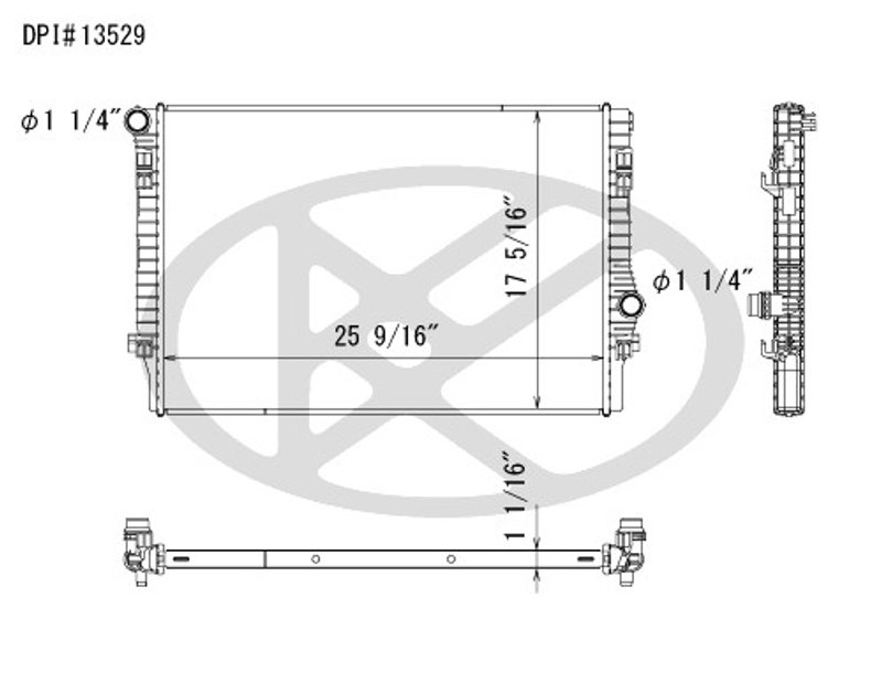 Koyorad A13529 Radiator