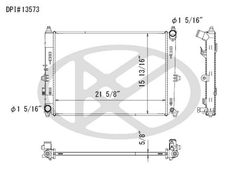 Koyorad A13573 Radiator