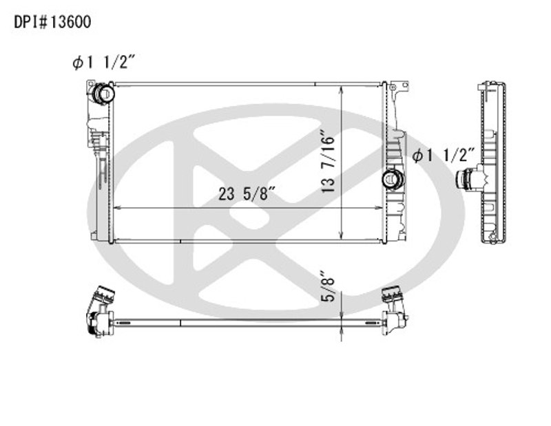 Koyorad A13600 Radiator