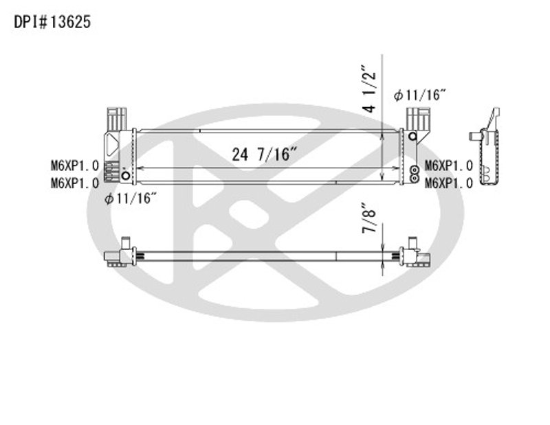Koyorad A13625 Radiator