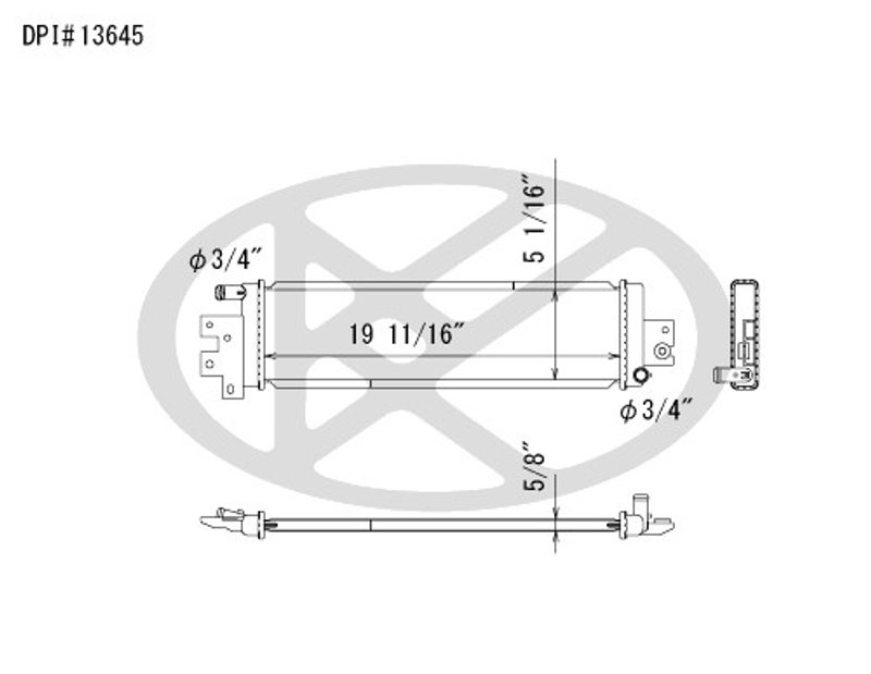Koyorad A13645 Radiator