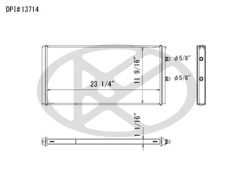 Koyorad A13714 Radiator