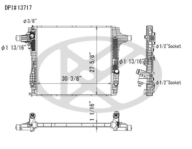 Koyorad A13717 Radiator