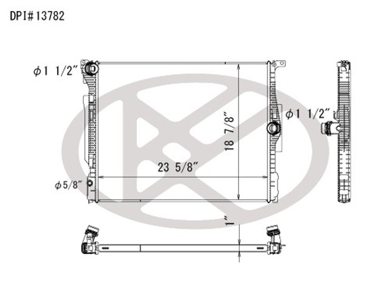 Koyorad A13782 Radiator