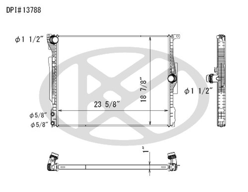 Koyorad A13788 Radiator