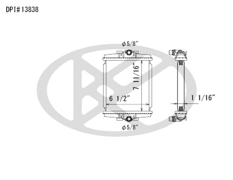 Koyorad A13838 Radiator