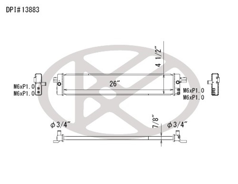 Koyorad A13883 Radiator
