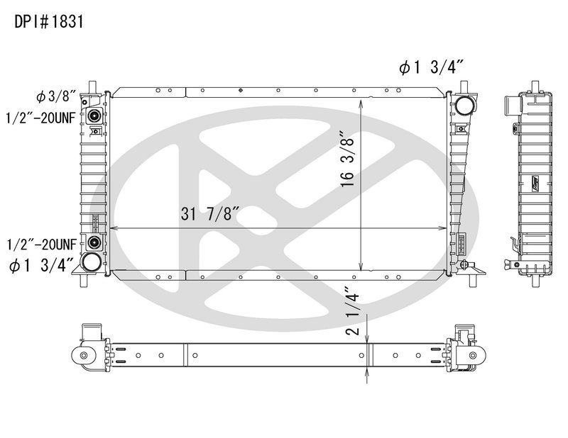 Koyorad A1831 Radiator