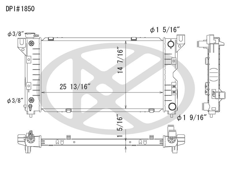 Koyorad A1850 Radiator