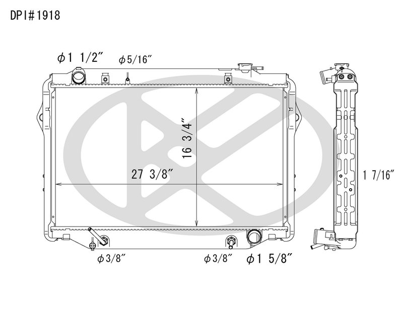 Koyorad A1918 Radiator