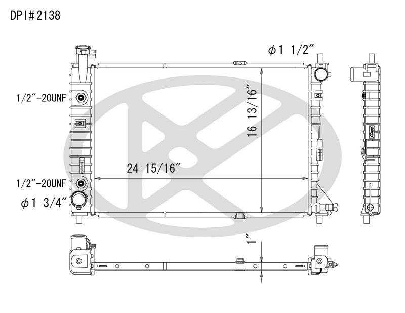 Koyorad A2138 Radiator