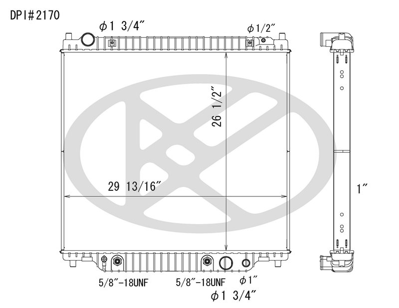 Koyorad A2170 Radiator