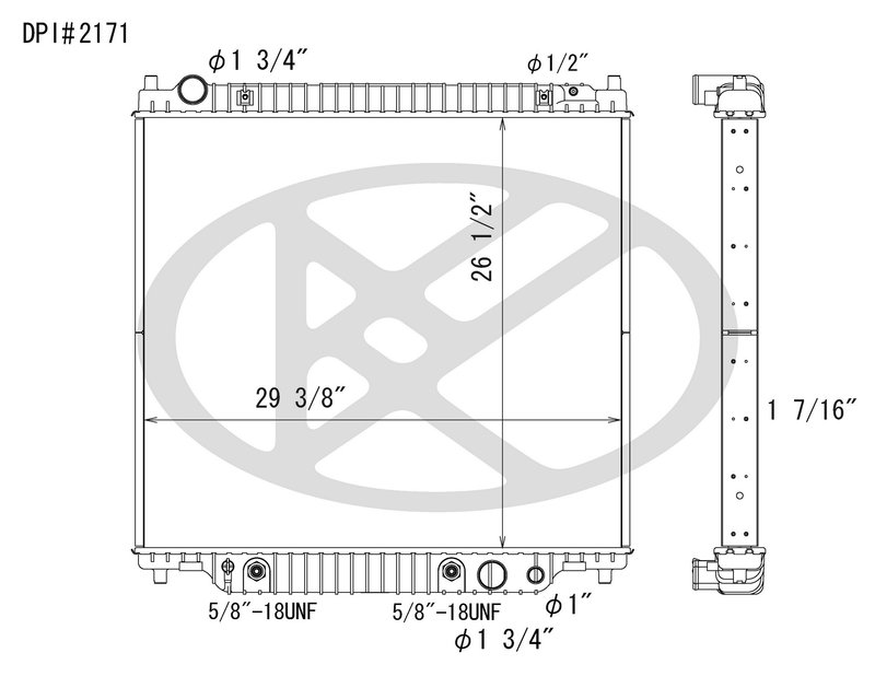 Koyorad A2171 Radiator