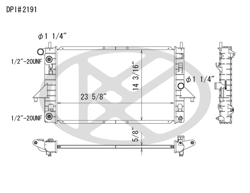 Koyorad A2191 Radiator