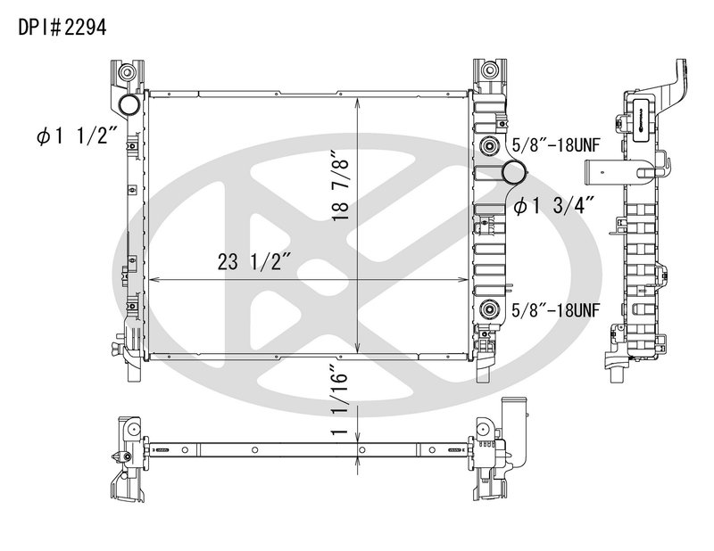 Koyorad A2294 Radiator
