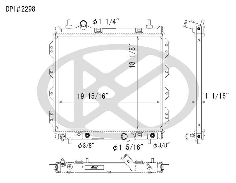 Koyorad A2298 Radiator