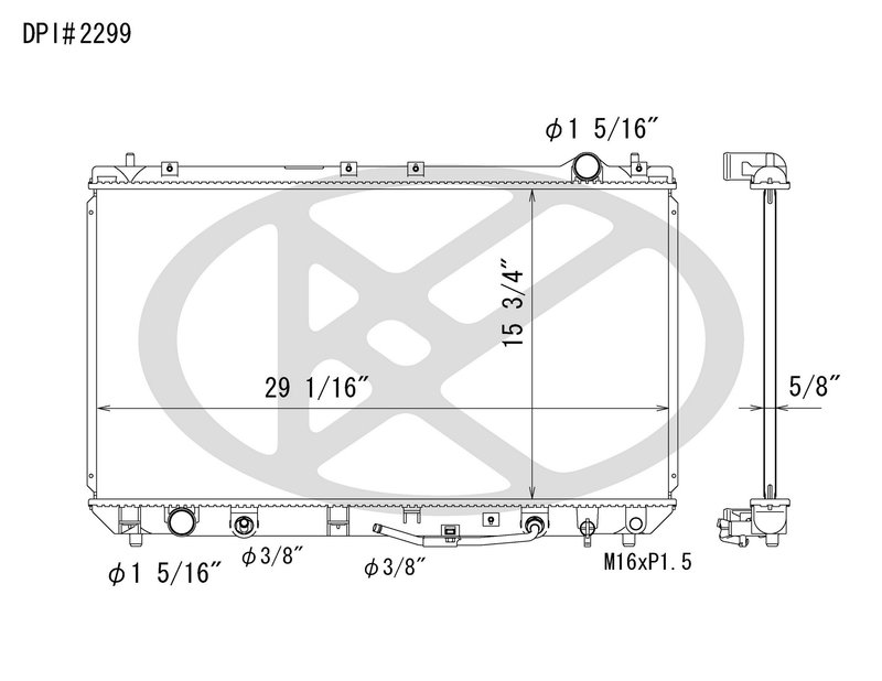 Koyorad A2299 Radiator