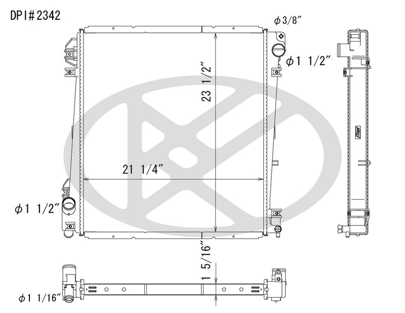 Koyorad A2342 Radiator