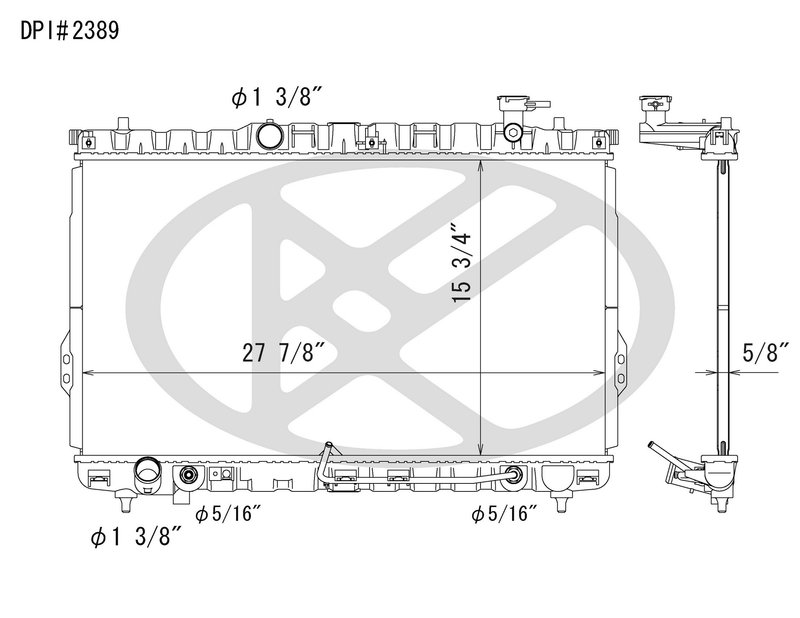 Koyorad A2389 Radiator