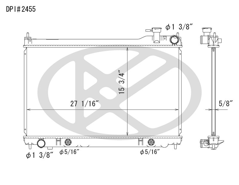 Koyorad A2455 Radiator