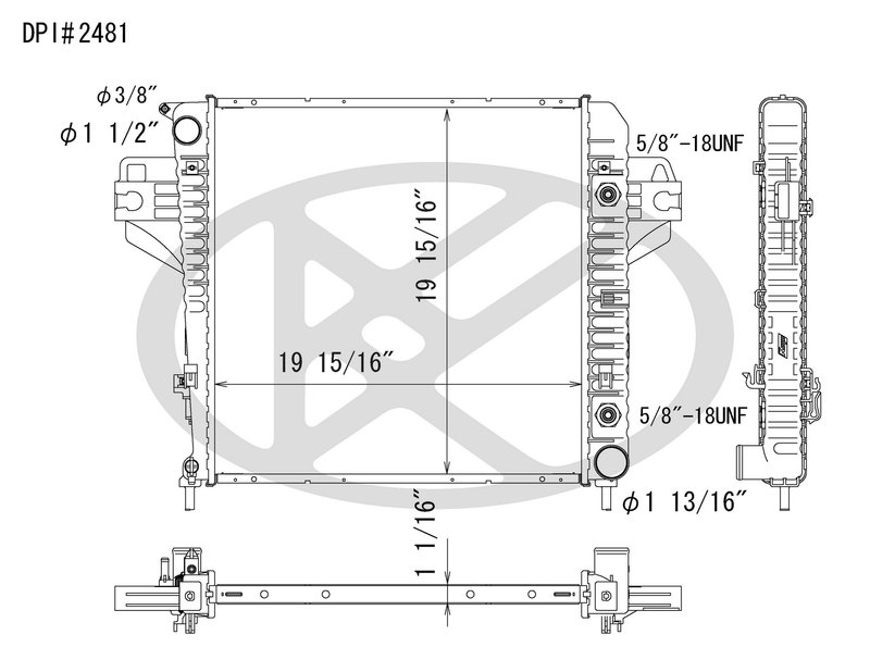 Koyorad A2481 Radiator
